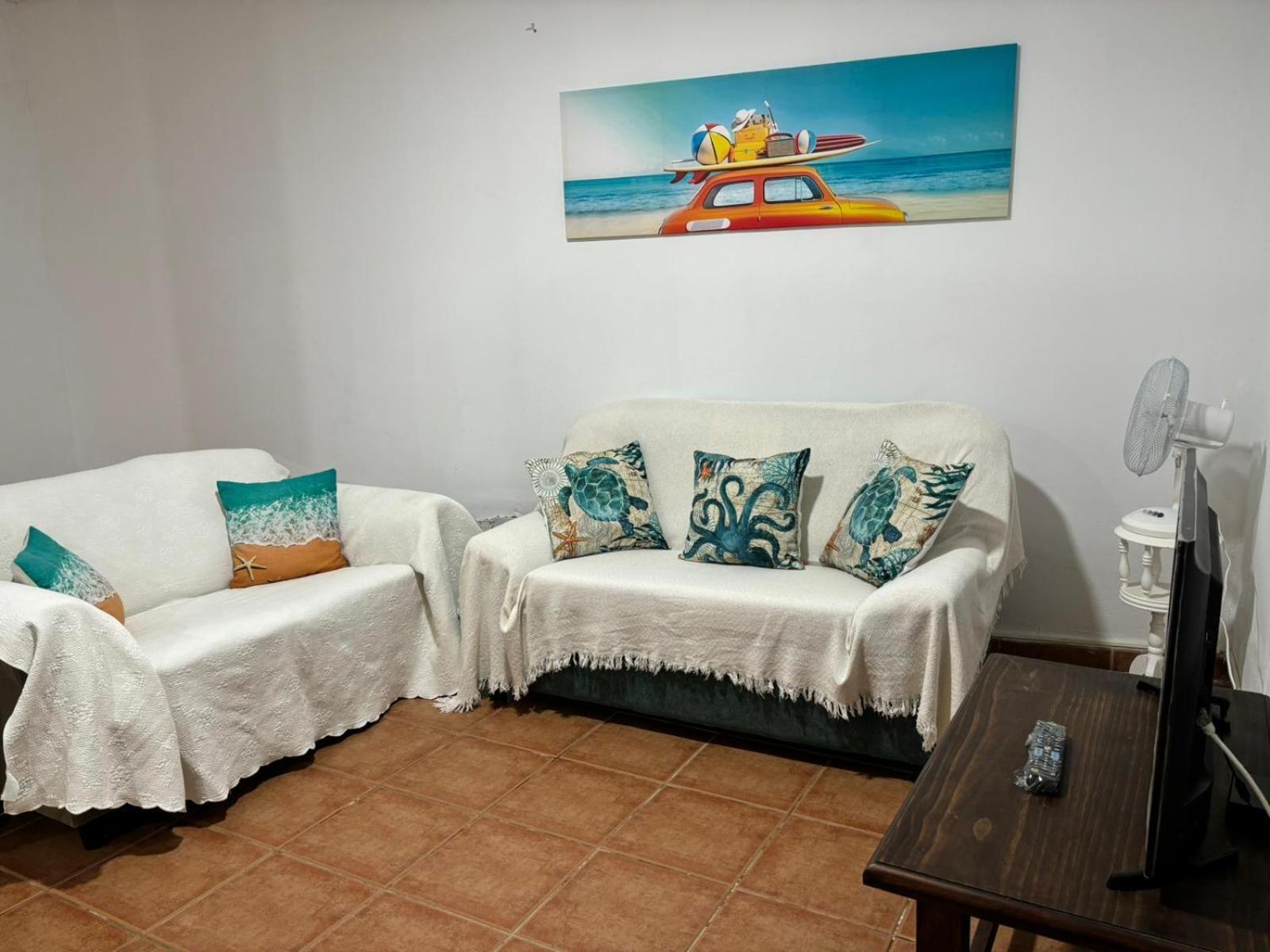 Habitacion Matrimonial En Un Bajo Bano Compartido Areas Compartidas Abades  Екстер'єр фото